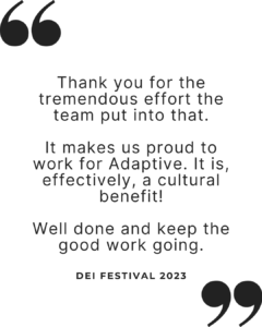 DEI in FinTech: Diversity in a Desert 1 DEI: Diversity, Equity, and Inclusion in FinTech Festival