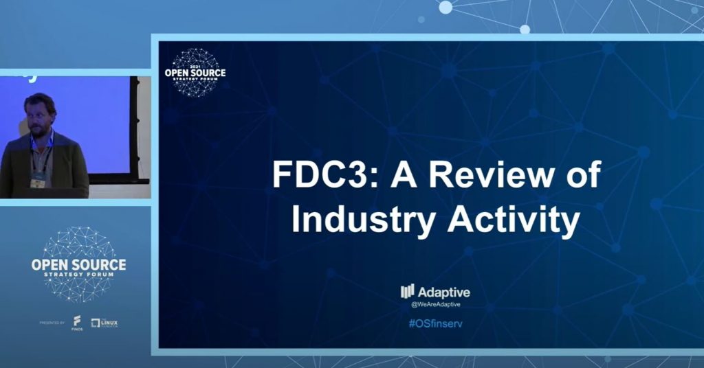 Watch now | FDC3: A Review of Industry Activity | Matt Barrett at Open Source Strategy Forum 2021 1 width=