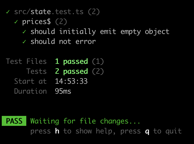 RxJS Observables: Stage 2 - Tests Passing